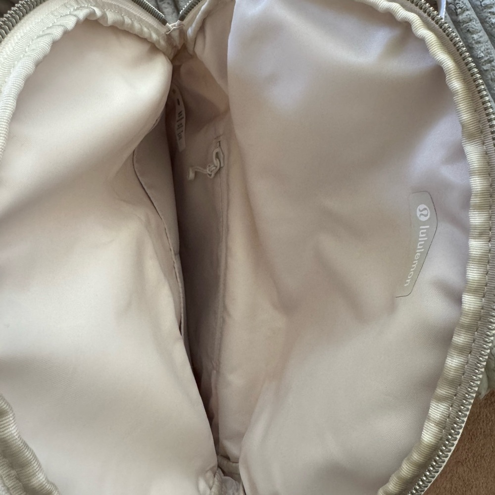 Lululemon Athletica Beige Cosmetic Bag
